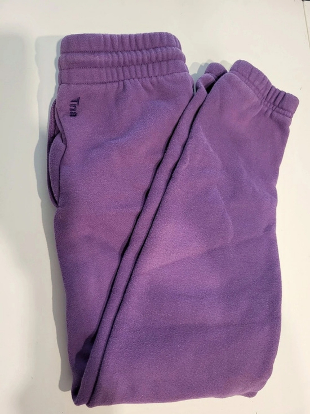 Tna Cozy Fleece Perfect Purple Cozy Fleece Joggers- New Without Tags 2XS